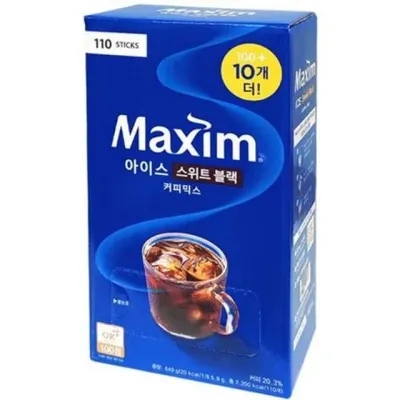 아이스 커피 믹스 스틱형 커피 시원한 인스턴트 여름용 홈카페 휴대용 데일리 음료