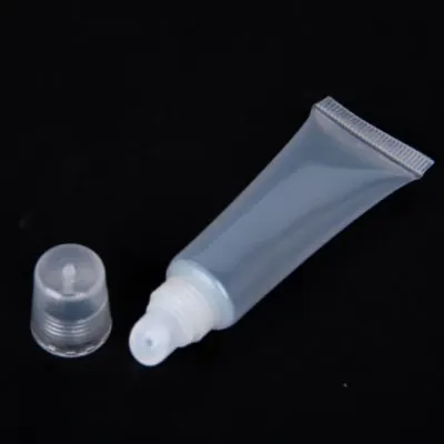립밤공병 튜브용기 투명 화장품 소분 10ml 압축형립밤 스킨케어용기 이동식립밤