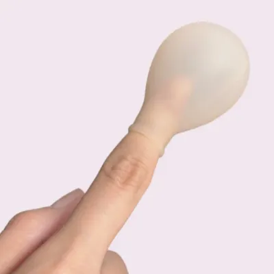 실리콘 커버 샤워 방수커버 손가락 보호 오염 방지