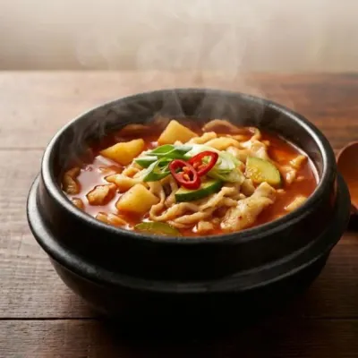30년 전통맛집 비법육수 얼큰 수제비 1팩 (620g)