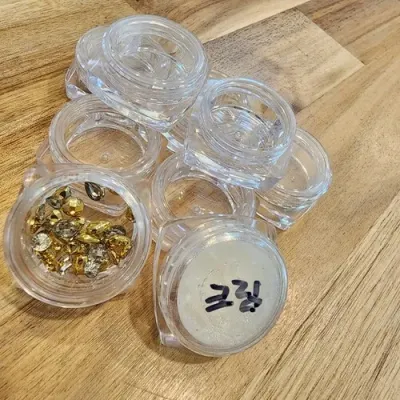 미니 3g 투명 소분용기 화장품 리필 여행용 공병 크림용기 서원뜰