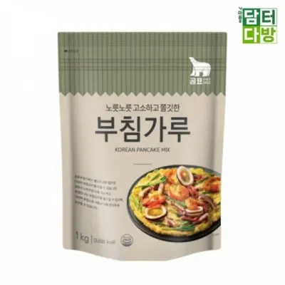 곰표 부침가루 1kg 5개 식자재 바삭한 부침용 명절 명절음식 가정용