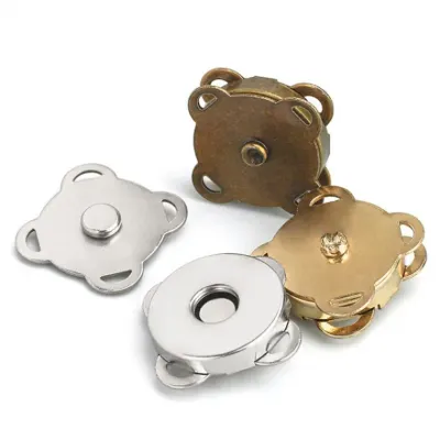 가방 diy 똑딱이 자석 메탈 단추 수작업 부자재 14mm