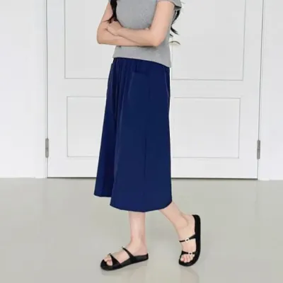 여름 데일리 자이븐 아이스 7부 치마바지