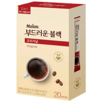 맥심 오리지날 부드러운 블랙 20T