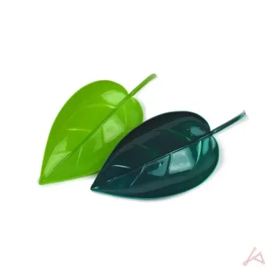 나뭇잎 모양 화분 급수 보조기 물튀김방지 가드닝소품
