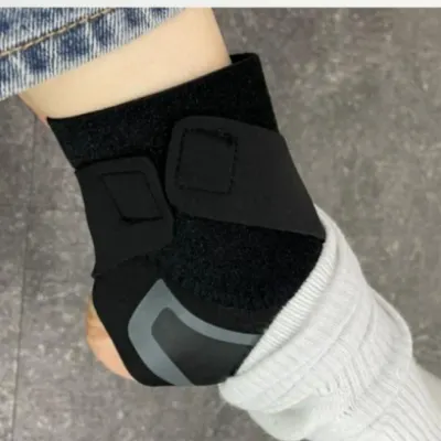 헬스 얇은 등산 발목보호대 L 왼발 보호대 아대 등산 발목 얇은 발등