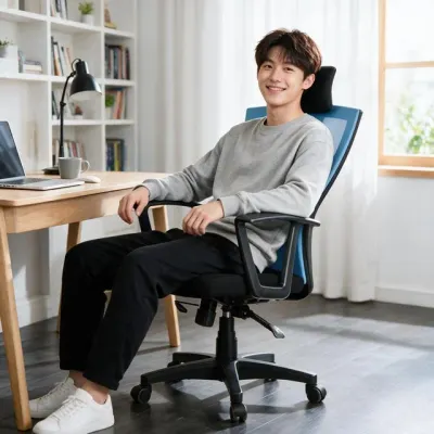 게이밍의자 학생 게임용 학습용 높이조절 의자 PC방 사무실 학원 독서실 인강용