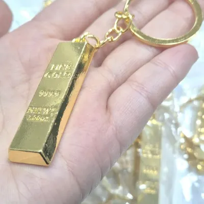 금 골드바 모형 키홀더 키링 금전운상승 풍수소품