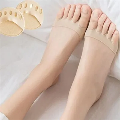 여성 발볼 패드 여성 쿠션 패드 발가락 구두 발바닥 신발 흡수 안쪽 풋커버 슬리브 보호대 앞꿈치 분리기