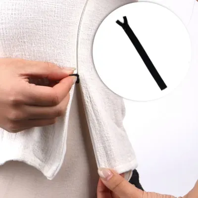 미싱부자재 콘솔지퍼 블랙 25cm 5P