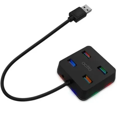 4 포트 usb usb 3.0 멀티 고속 무전원 노트북 휴대용