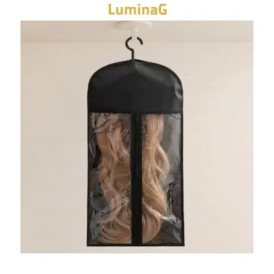 가방 보관 케이스 가발 소지품 수납 외출 휴대용
