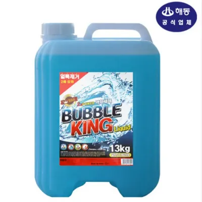 버블킹 액체세제 세탁세제 말통 13L 일반드럼겸용 베이킹소다함유