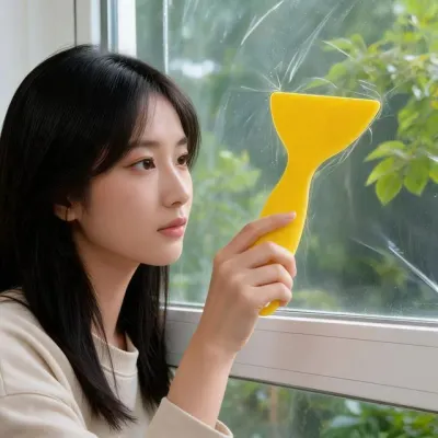 창문 썬팅 필름 헤라 스크래퍼 자동차 기포 제거 밀대 유리 틴팅 시공 도구