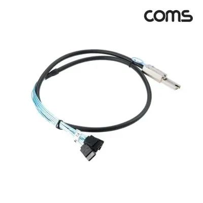 Mini SAS 26핀 to SATA x4 외장형 케이블 SFF-8088 서버 메인보드 저장장치 데이터 연결