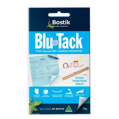 [블루택] 블루 75g blutack 재사용 점착제