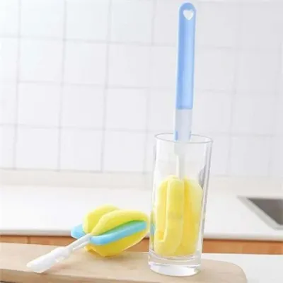 텀블러 솔 4종 물병 솔 브러쉬 젖꼭지 빨대 젖병 주방용 스펀지 다용도 수세미 손잡이 위생 닦는 주방 물통
