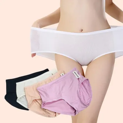 여성 베이직 면팬티 햄라인 순면 언더웨어 순면 인견