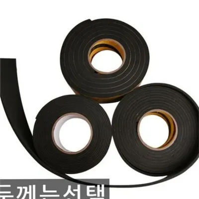 eva 스폰지 테이프 단면 접착 스폰지 테이프 30mm 소음 방지 고무 산업용 완충용 방음재 방음용 완충재