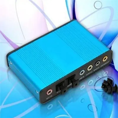 usb 오디오 카드 usb 사운드 카드 외장형 5.1 채널 데스크탑 컴퓨터 노트북 스테레오 아날로그 컨버터