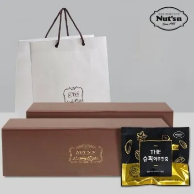 너츠앳 하루한줌 견과류 60봉 대용량 영양 간식 세트