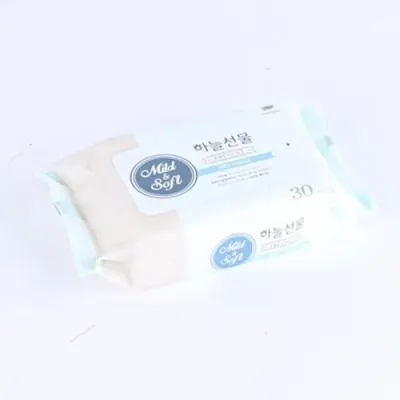 30매용 작은물티슈 순한물티슈 휴대용물티슈 캠핑용물티슈