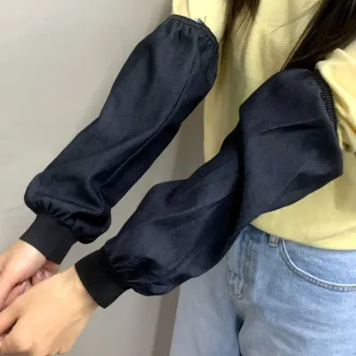 작업용 시보리 데님 팔토시 작업토시