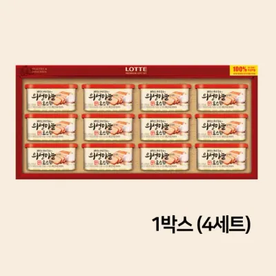 LW 롯데 의성마늘 로스팜 2-12호 4세트입 명절 추석 설날 선물세트