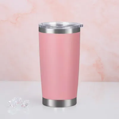 콜드원 밀폐 뚜껑 텀블러 안새는 보온 휴대용 보냉컵