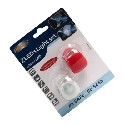 자전거 안전등 라이트 랜턴 바이크 야간 조명 2개입 스마트 브레이크 후방