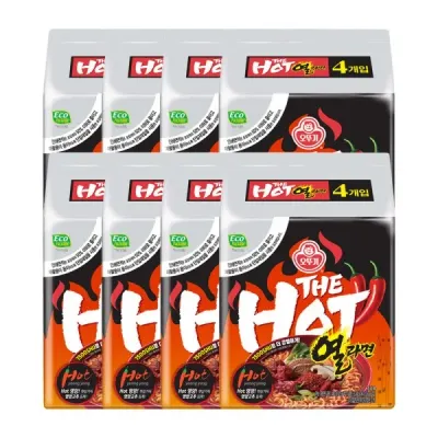 더핫열라면 120G 4개 X 8개