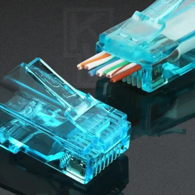 CAT.6 UTP RJ-45 플러그 통신자재 네트워크자재 컴퓨터주변기기 전기통신자재 네트웍장비