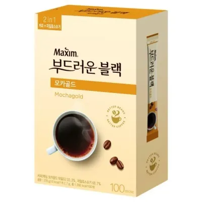 맥심 모카골드 부드러운 블랙 100T