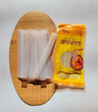 [무료배송]100g x 100개 개별포장 대용량 업소용 감자 납작 당면 분모자 간편 요리 식당 업체