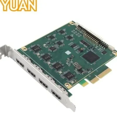4 채널 hdmi 캡처 카드 pcie 영상 캡처 카드 고성능 방송용 데스크탑 스트리밍 입력