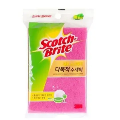 주방 스펀지 부드러운 설거지 수세미