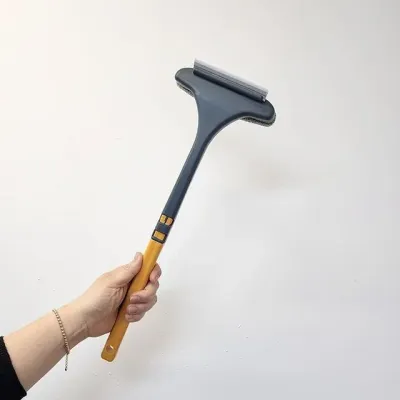 2in1 방충망 유리창 청소 물기제거 클리너 먼지제거 솔 스쿼지 브러쉬 창문 닦이 욕실 청소 유리 자동