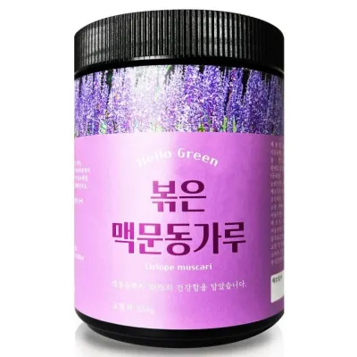 헬로우그린 국산 볶은 맥문동 분말 300g(통)