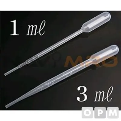 BA)일회용 스포이드 (용량 3ml 길이 150mm) 1PK(500EA)