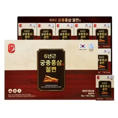 한삼수 6년근 궁중홍삼절편 20g*10포