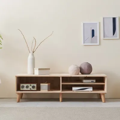 가구산책 삼나무 선반 거실장 1200 HD105