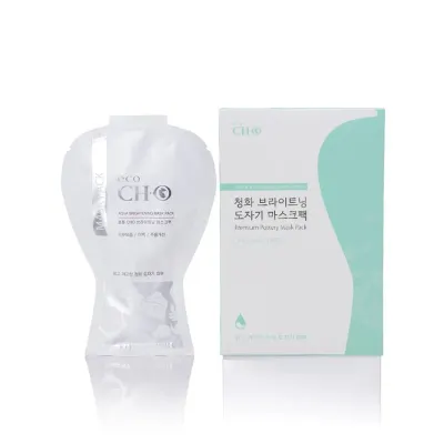 [미백/주름개선] 청화 브라이트닝 도자기마스크팩 10P(2세트)