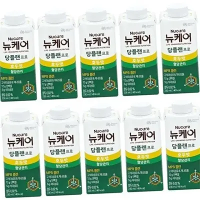 호두 맛 당뇨 영양식 호두 맛 환자용 영양식 식사대용 보충용 당뇨식 관리 간편 액상 단백질 간식