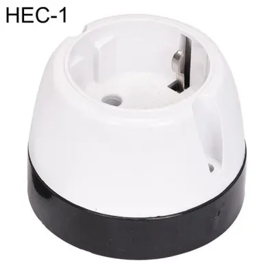 노출 1구 콘센트 (HEC-1) 핀타입