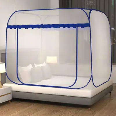 굿나잇 사각 원터치 침대모기장 150x200cm