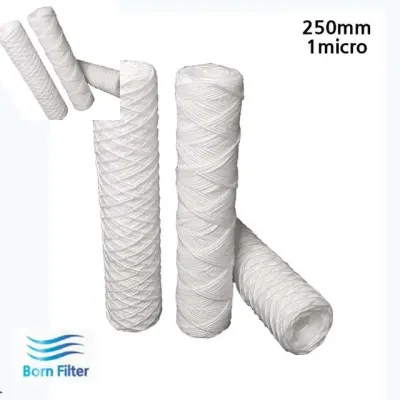 이물질제거 250mm 1micro 50개 마이크로필터 산업용필터 산업용연수기 정수시설