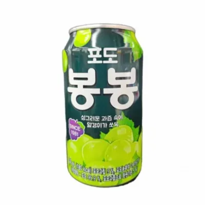 봉봉 포도 340ml 맛있는음료 업소용음료수 사무실간식
