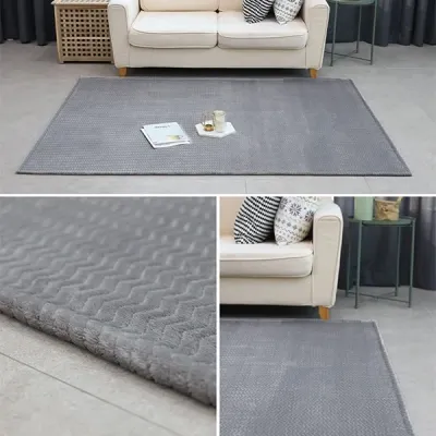 매직크린 쉐브론 러그 200x250 그레이