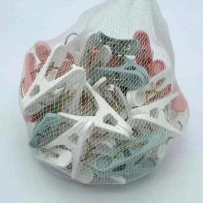 대용량 빨래집게 50pcs 이불집게 봉투집게